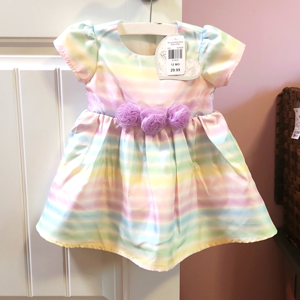 SPEECHLESS 12 month Party Dress and Bloomers
